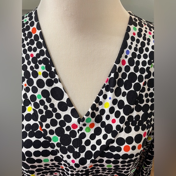 IBKUL Multi-Color Polka Dot Golf Dress - Picture 2 of 8